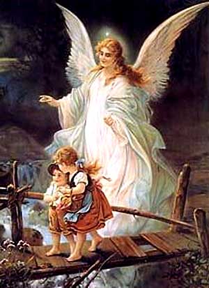 to your Guardian Angel on