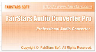 FairStars Audio Converter Pro 1.52 Free Download-Audio Converter Software Download