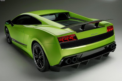 2011 Lamborghini Gallardo LP 570-4 Superleggera Rear View