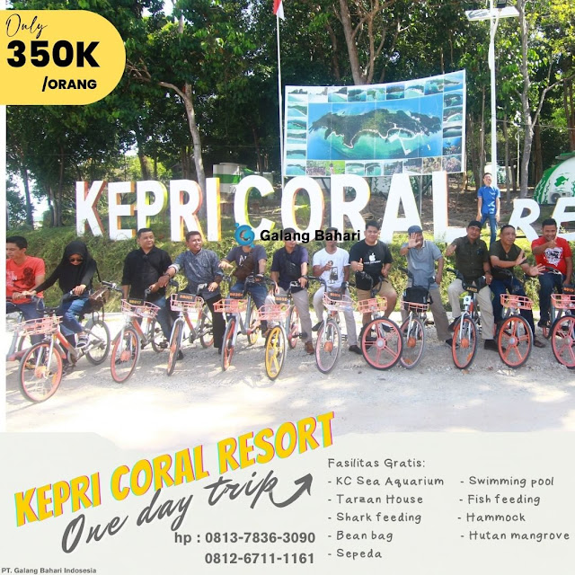 Embark on an exhilarating adventure at Kepri Coral Resort