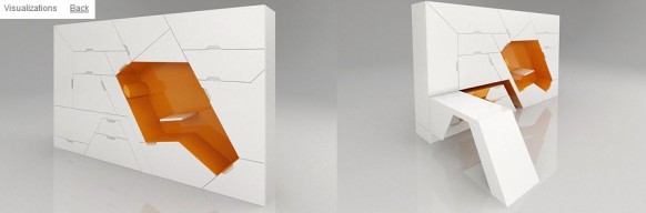 White Minimalist Furniture Boxetti