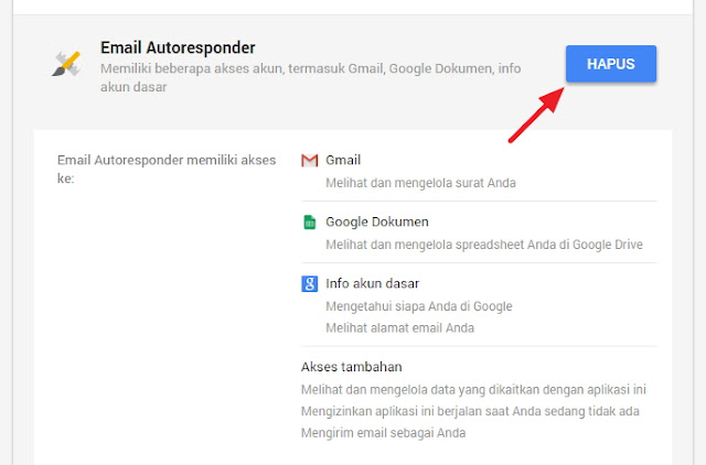 Cara Menghapus Aplikasi yang Terhubung dengan Akun Google