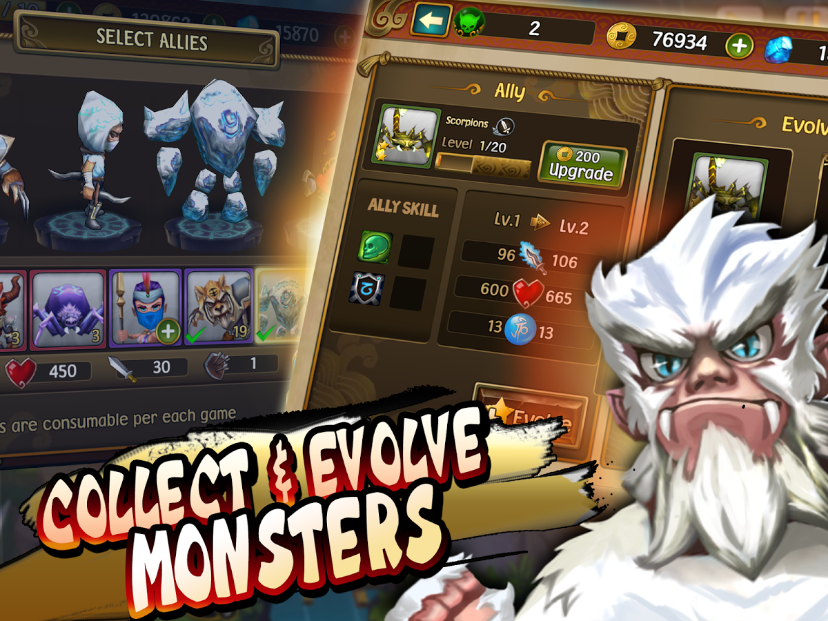 Monkey King Saga MOD APK+DATA - Download Game Android MOD