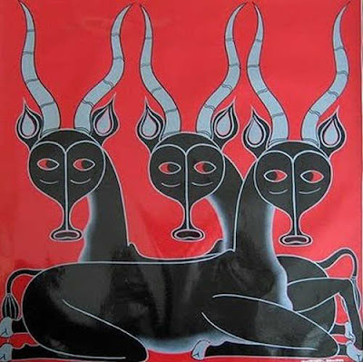 African  on African Art Paintings