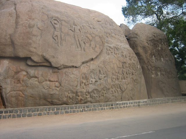 Unfinished Bas Relief - UNESCO World Heritage Site - Mahabalipuram India - Pick, Pack, Go