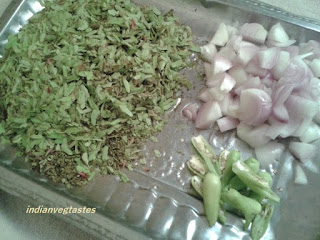 Ingredients Required for Tamarind Leaves Curry Recipe