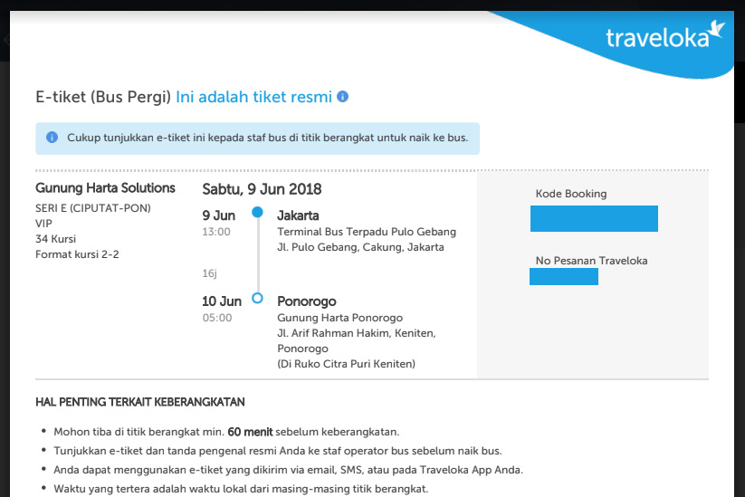 Cara Menggunakan E Tiket Pesawat Traveloka