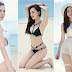 Hot girl Kelly Nguyễn khoe đường cong với bikini trên biển