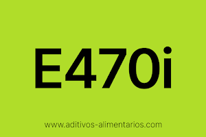 Aditivo Alimentario - E470i - Sales de Ácidos Mirísticos, Palmíticos y Esteáricos