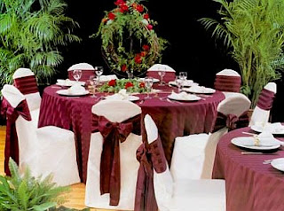 Decorated Wedding Chairs Ties