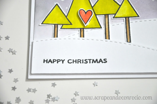 Tutorial Tarjeta Distress Sello Paper Smooches