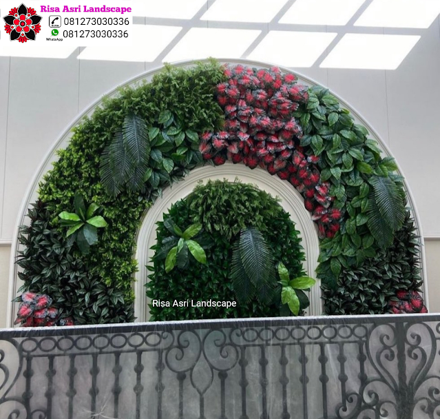 Risa Asri Landscape - Galeri Vertical Garden Tanaman Daun Asli & Palsu Atau Plastik Sintetis Artifisial