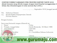 37+ contoh surat lamaran kerja tulis tangan cpns 2019