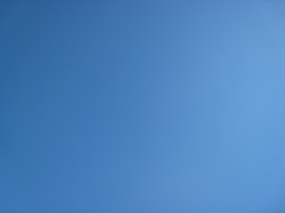 Cloudless Blue Sky Fortynine Palms Oasis Joshua Tree National Park