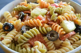 Pasta salad recipe with Italian dressing