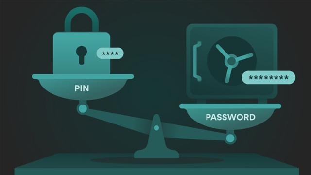 ما هو الفرق بين البن PIN والباسورد Password