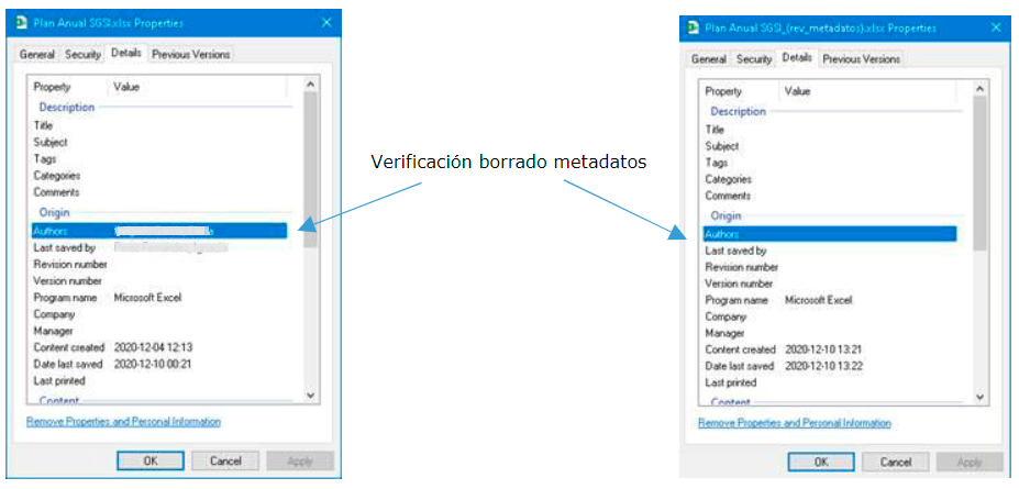 MetaData Microsoft Office