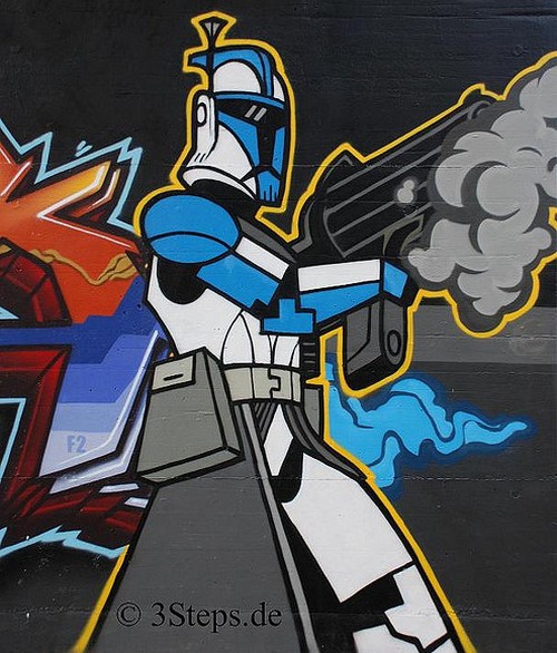 Star Wars Graffiti