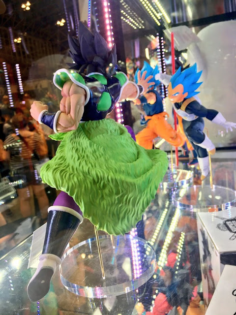 El nuevo diseño de Broly de Dragon Ball Super: Broly mostrado en la Jump Victory Carnival 2018 Figuras Banpresto