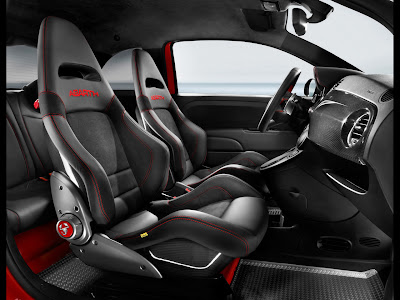 2009 Fiat 500 Abarth 695 Tributo Ferrari - Interior