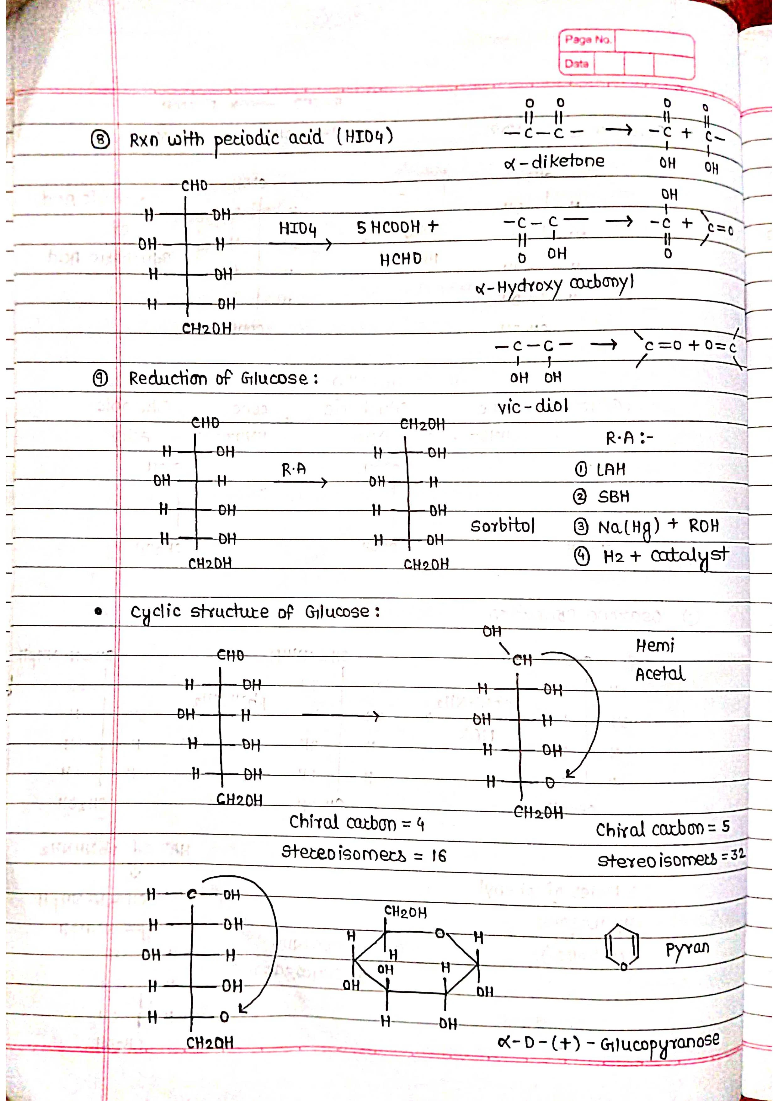 Handwritten Biomolecule - Short Notes 📚