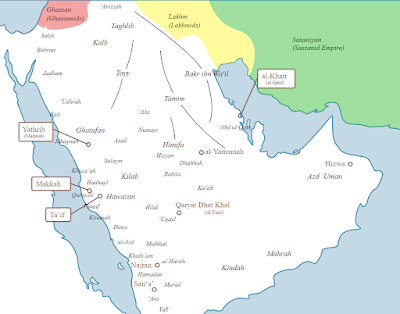 Peta Arab pra-Islam
