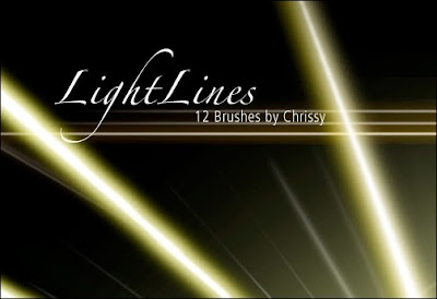 Light Lines brushes for photoshop