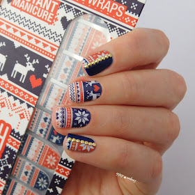 Thumbs Up Winter Nail Wraps - Jolly Jumper
