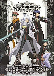 D.Gray-man - 2010 Calendar