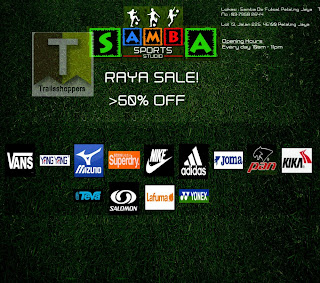 Samba Sports Studio Raya Sale 2013