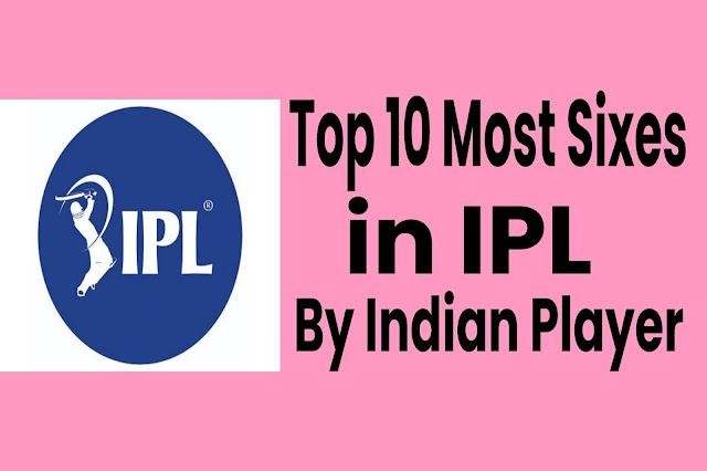 Top 10 Most Sixes in IPL By Indian Player