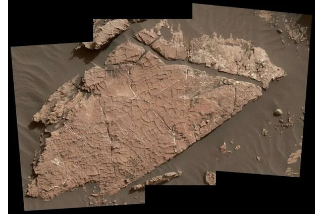 El rover Curiosity encuentra fragmentos de roca borrados, revelando pistas