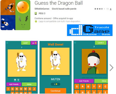 Soluzioni Guess the Dragon Ball | Tutti i livelli risolti con screenshot soluzione