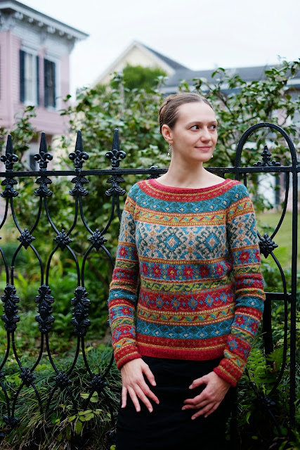 Anatolia by Marie Wallin from Rowan Magazine 54, knit by Dayana Knits