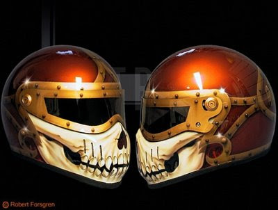 airbrush helmet amazing designs