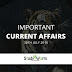 Important Current Affairs 30th July 2016