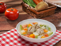 Resep Sup Sayur Bakso Segar Lezat