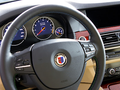 2011 Alpina BMW B5 Bi-Turbo Steering Wheel