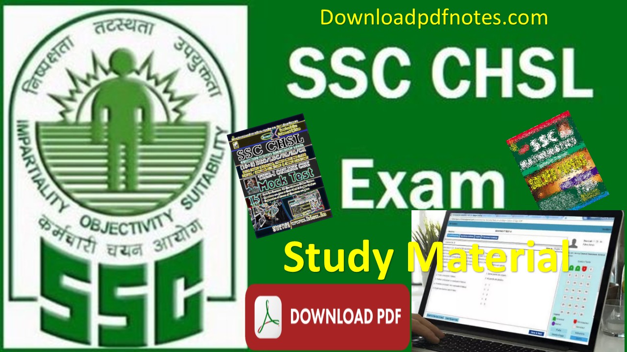 Pdf Ssc Chsl Ldc 2019 Full Study Material Practice Set Last