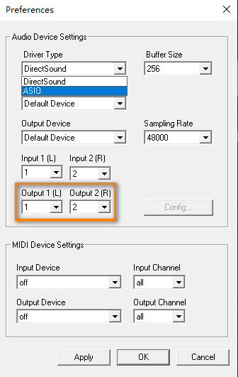 Nerual Amp Modeler Output Channel Pairing