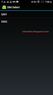 choose SIM 1 as Mobile data default