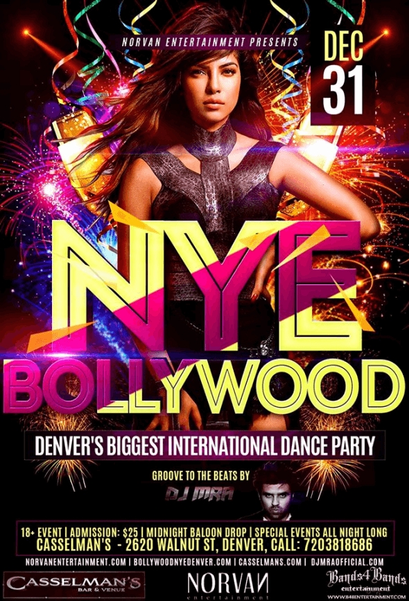  Bollywood NYE