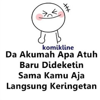 dp bbm komik line gokil