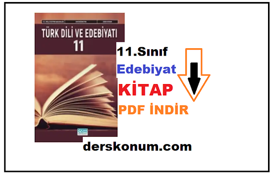 11. Sınıf Edebiyat Kitabı Cem Yayınları PDF İndir 2023-2024