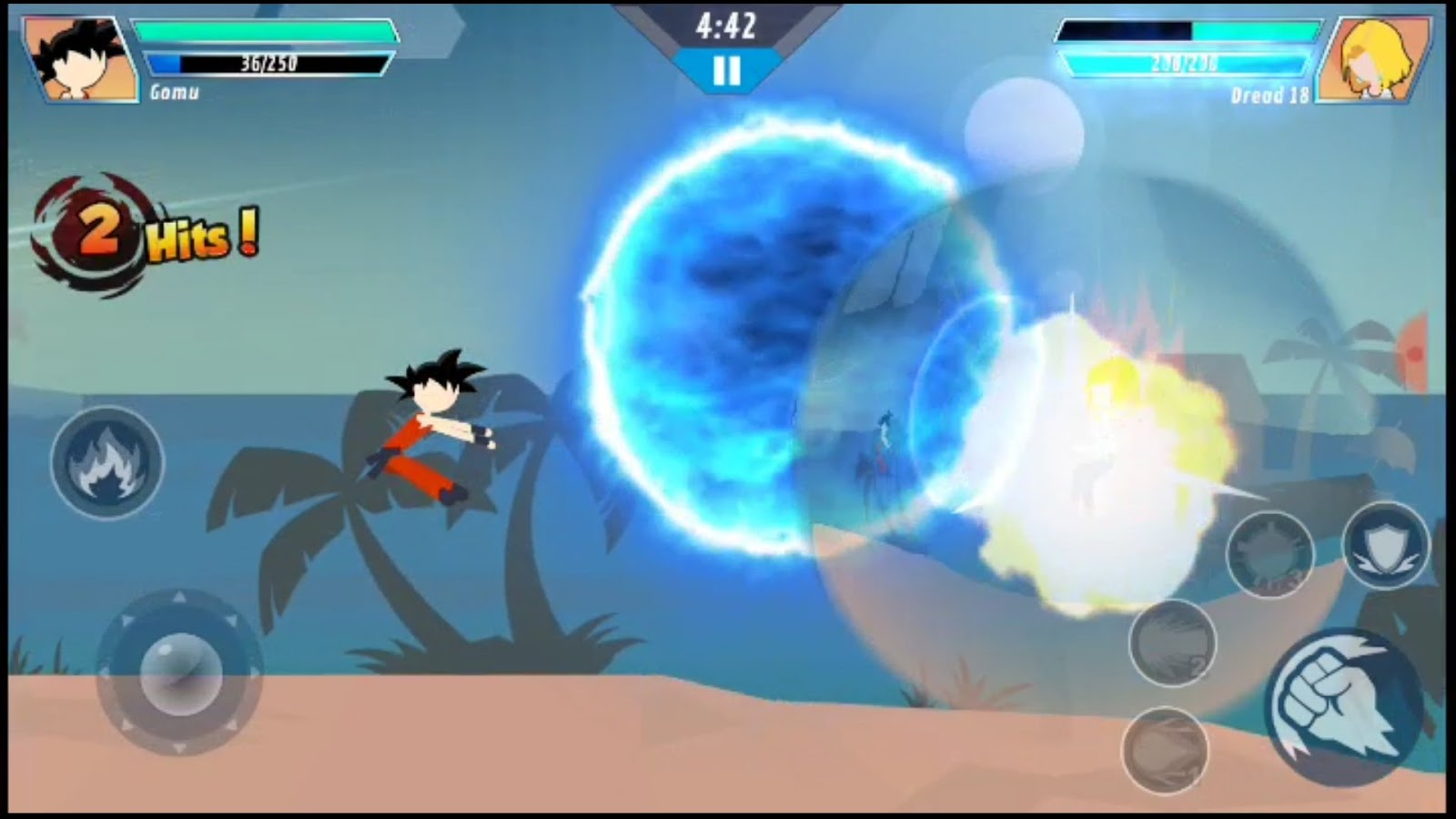 Dragon Ball Z Stick Hero Fighter Game For Android
