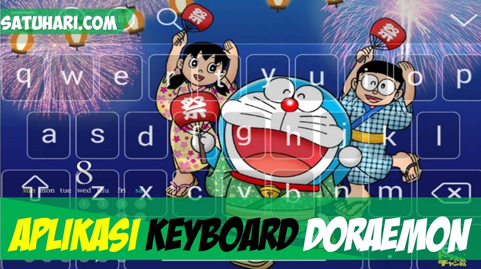 Keren 6 Aplikasi Keyboard Doraemon Paling Keren Lucu Android