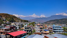 View of Pokhara City from Vindhyavasini Temple