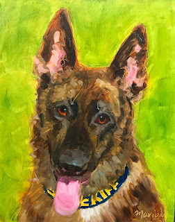 GSD, Pet Portrait, German Shepherd, Police Dog