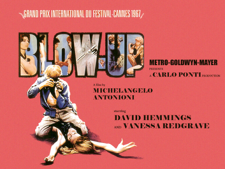 A Vintage Nerd, Classic Film Blog, Blow Up 1960s Film Reviews, Old Hollywood Blog