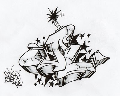 Sick Graffiti Alphabet3